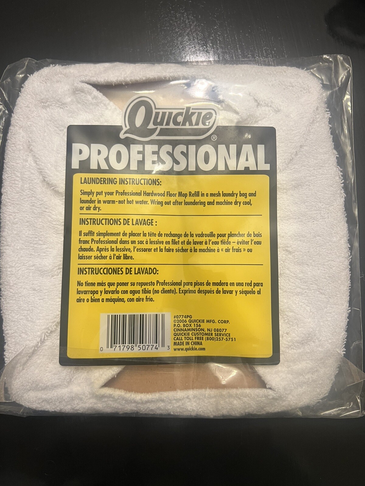 Mighty Mop Refill 0774 PG – Pro Grade – Quickie Professional