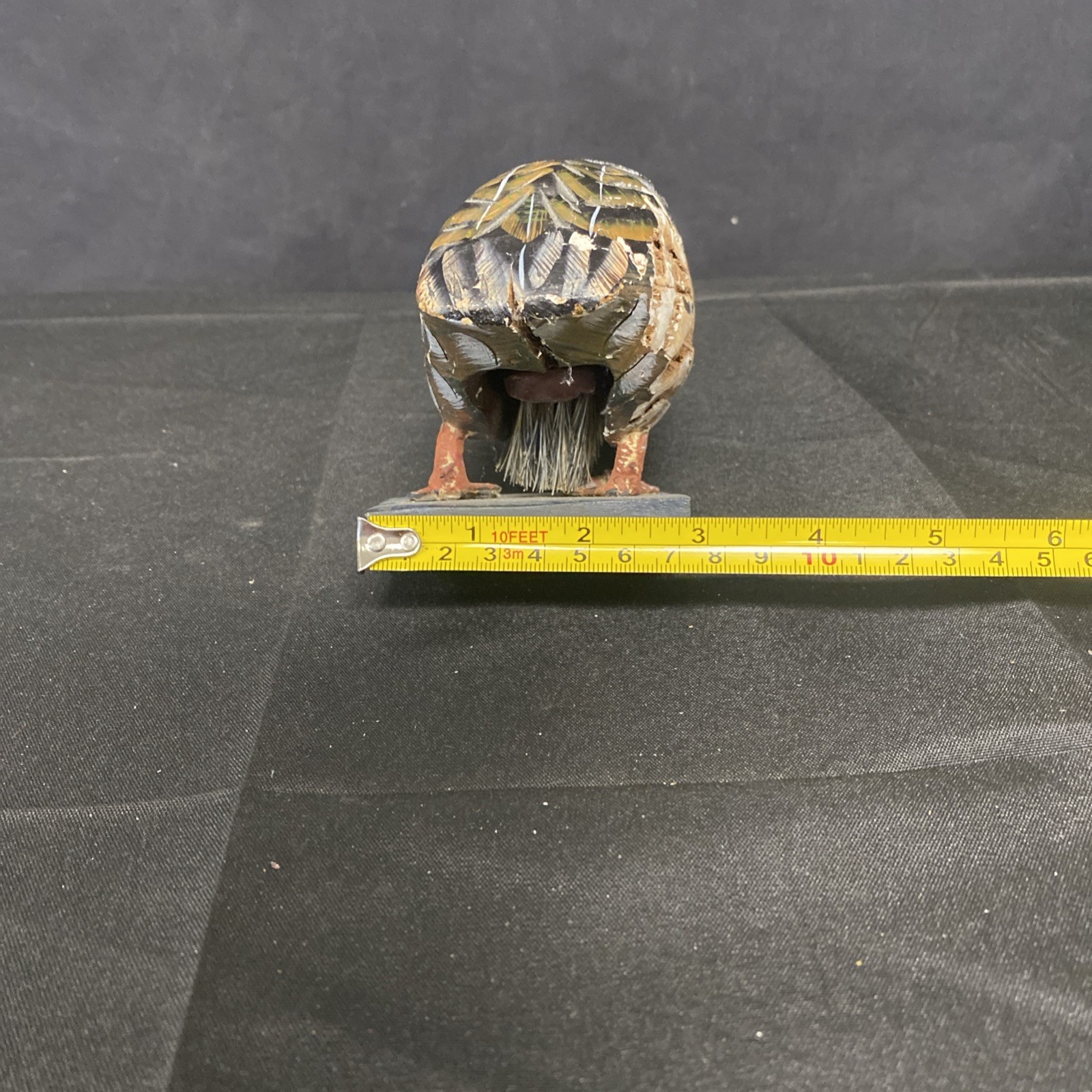 Duck-Shaped Vintage Brush And Holder- The Peoples Republic Of China