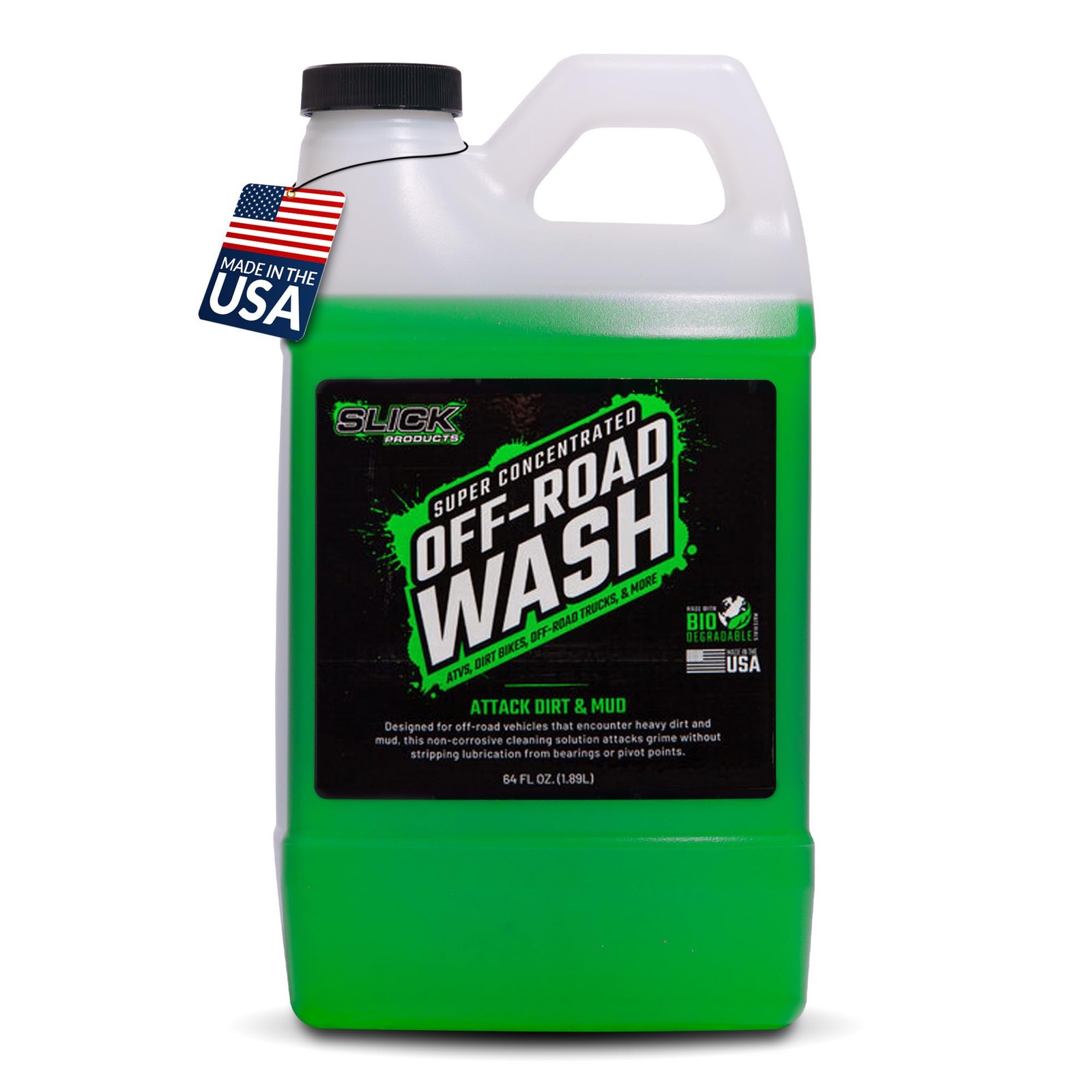 Slick Products Total Off-Road Wash Super Concentrate – 32 Fl Oz (Pack of 1)
