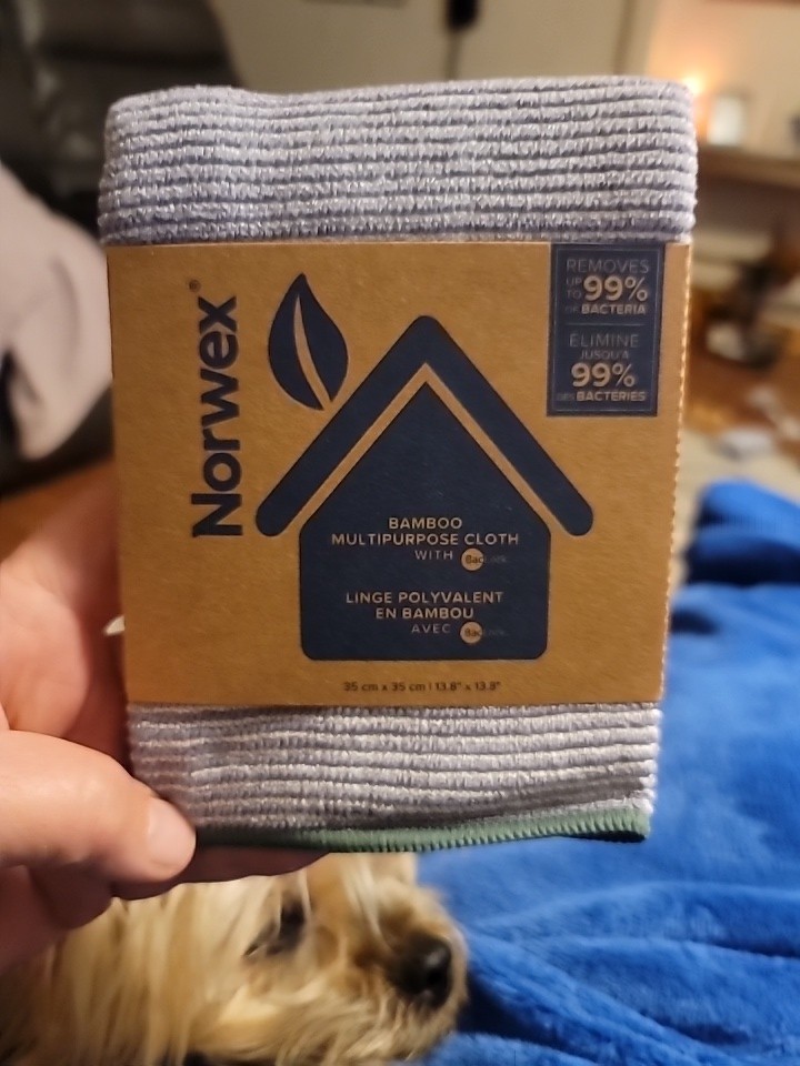 Norwex Banboo Multipurpose Cloth With BacLock