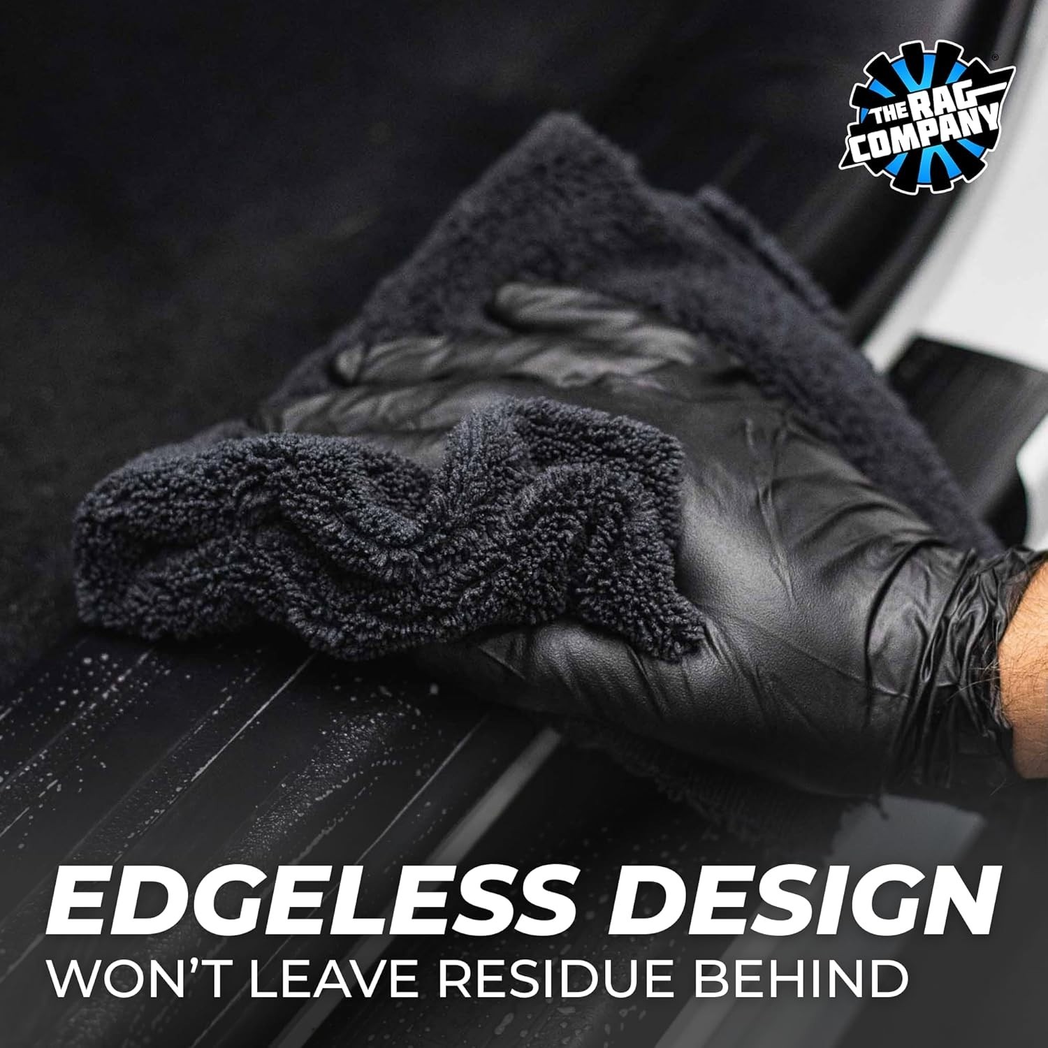 Professional 10-Pack Edgeless Microfiber Towels for Ultimate Car Care – 16×16