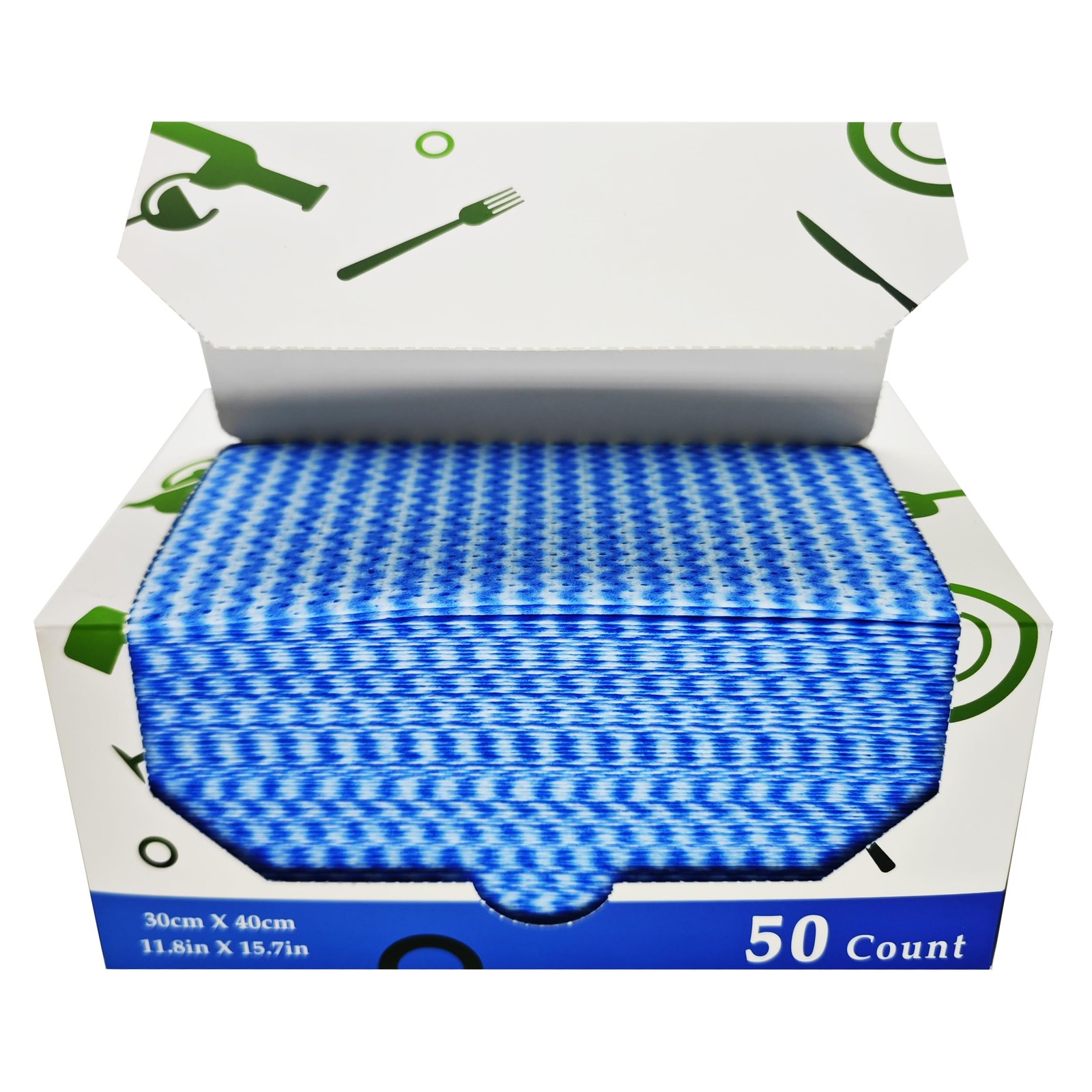 Reusable Cleaning Cloths,50 Count,Thickened Heavy Duty Wipes