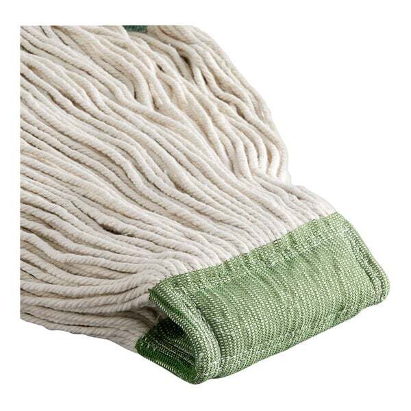 3, 6, 12 General Purpose White Cotton Looped End Large Mop Wide 5” Headband
