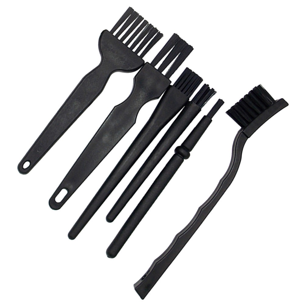6Pcs Keyboard Cleaning Brush Set Durable Plastic Anti Static for Home Use