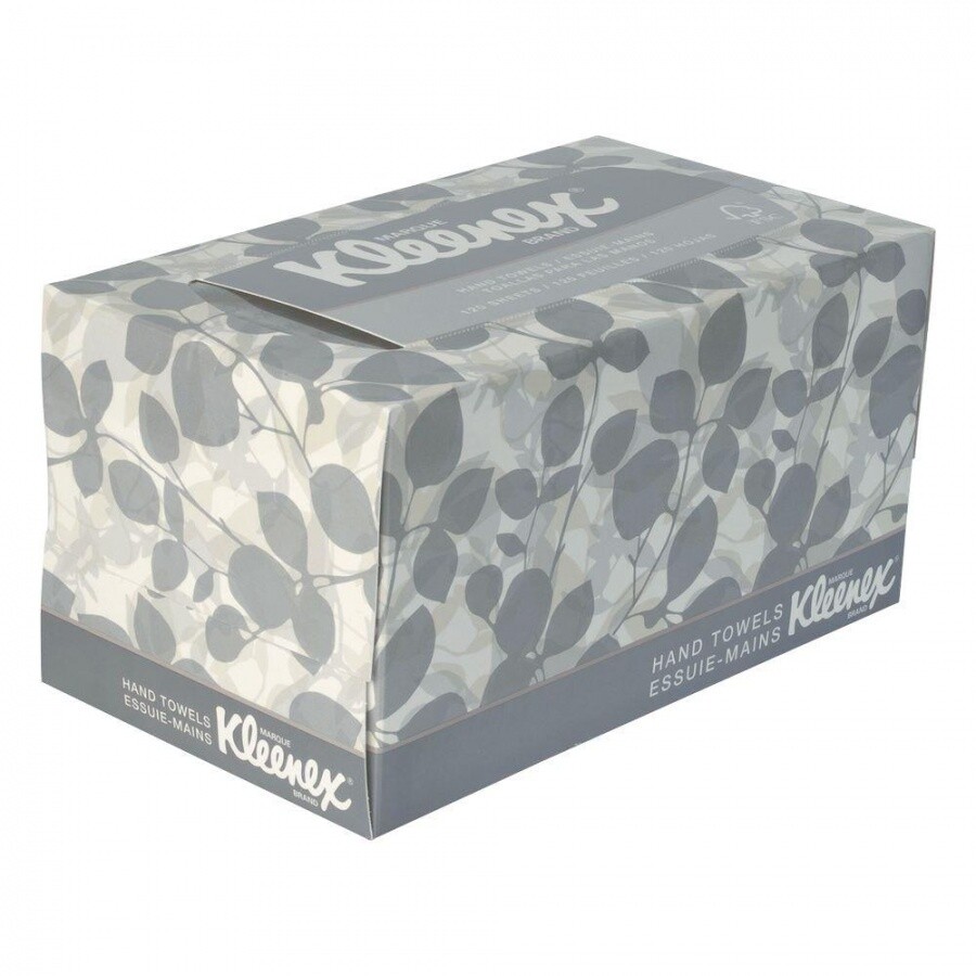 Kleenex Paper Towel #01701 White, 9 x 10.5, Pop Up – Box of 120 – 2 PACK
