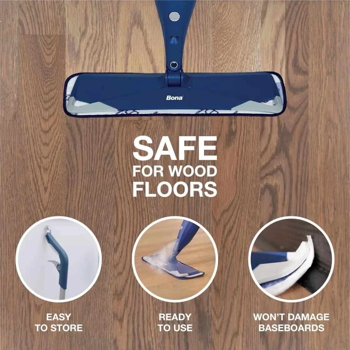 Bona Premium Spray Mop for Hardwood Floors- Fast Shipping