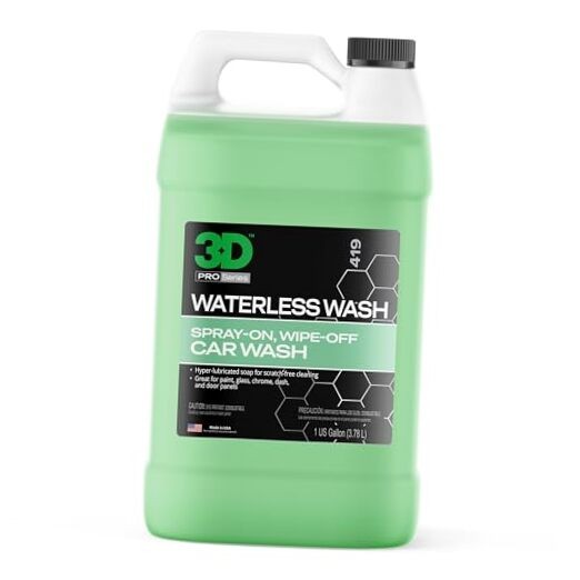 Waterless Car Wash – Easy Spray – 128 Fl Oz – Pack of 1