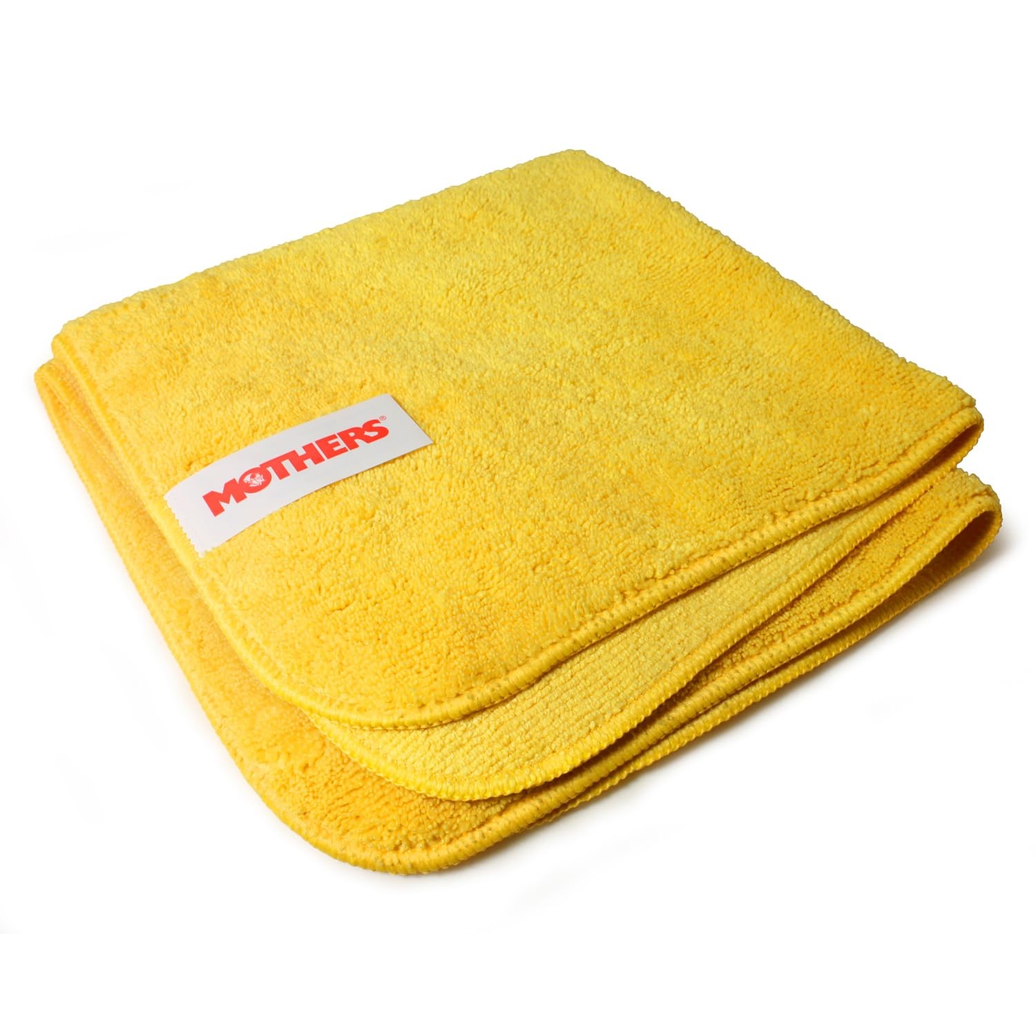 Mothers Premium Gold Microfiber Towels Pack of 12 16×16 Inch 400 GSM