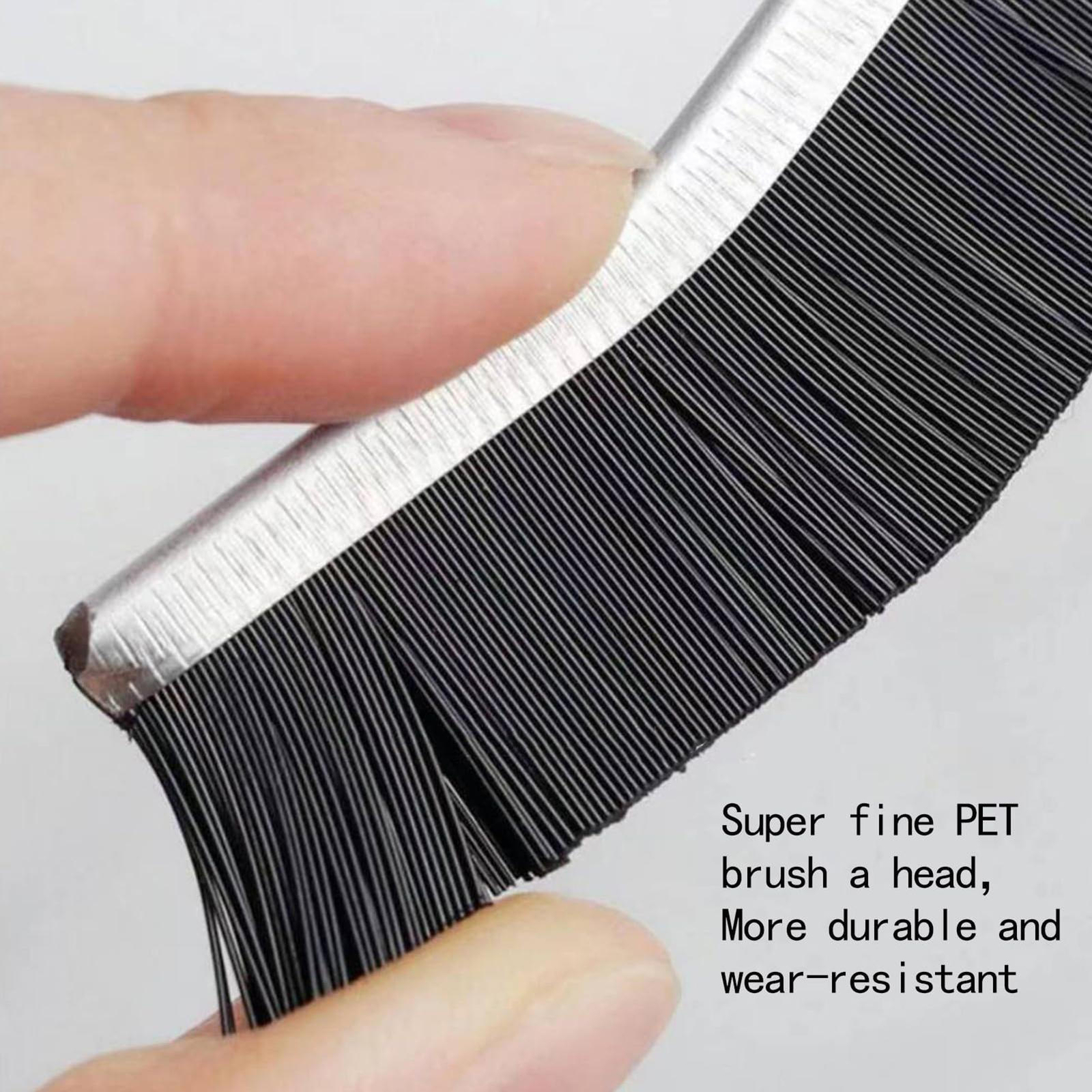 2X Hard Bristle Recess Crevice Cleaning Brush Household Tools Gap Cleaning Brush