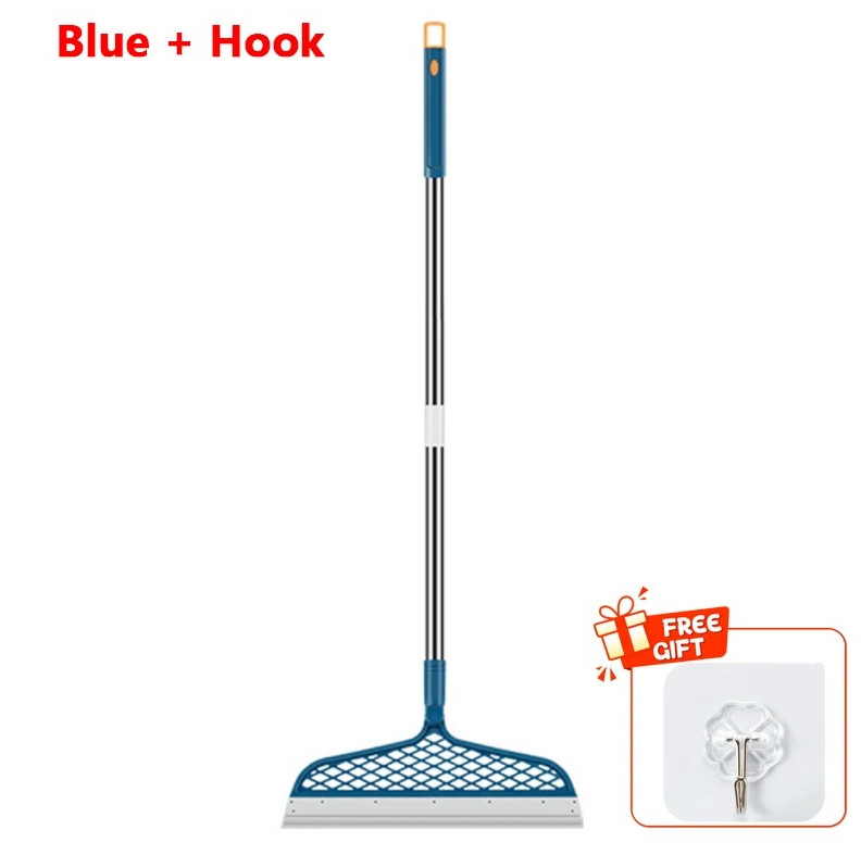 1pc Silicone Scraper Broom Magic Floor Squeegee Glass Cleaning Mop Tool – NEW