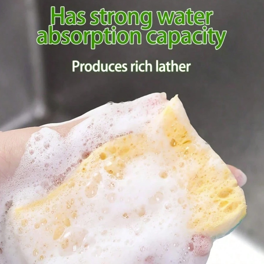 10pcs Thickened Cleaning Sponges – Soft, Durable & Water-Absorbent Wipes – NEW