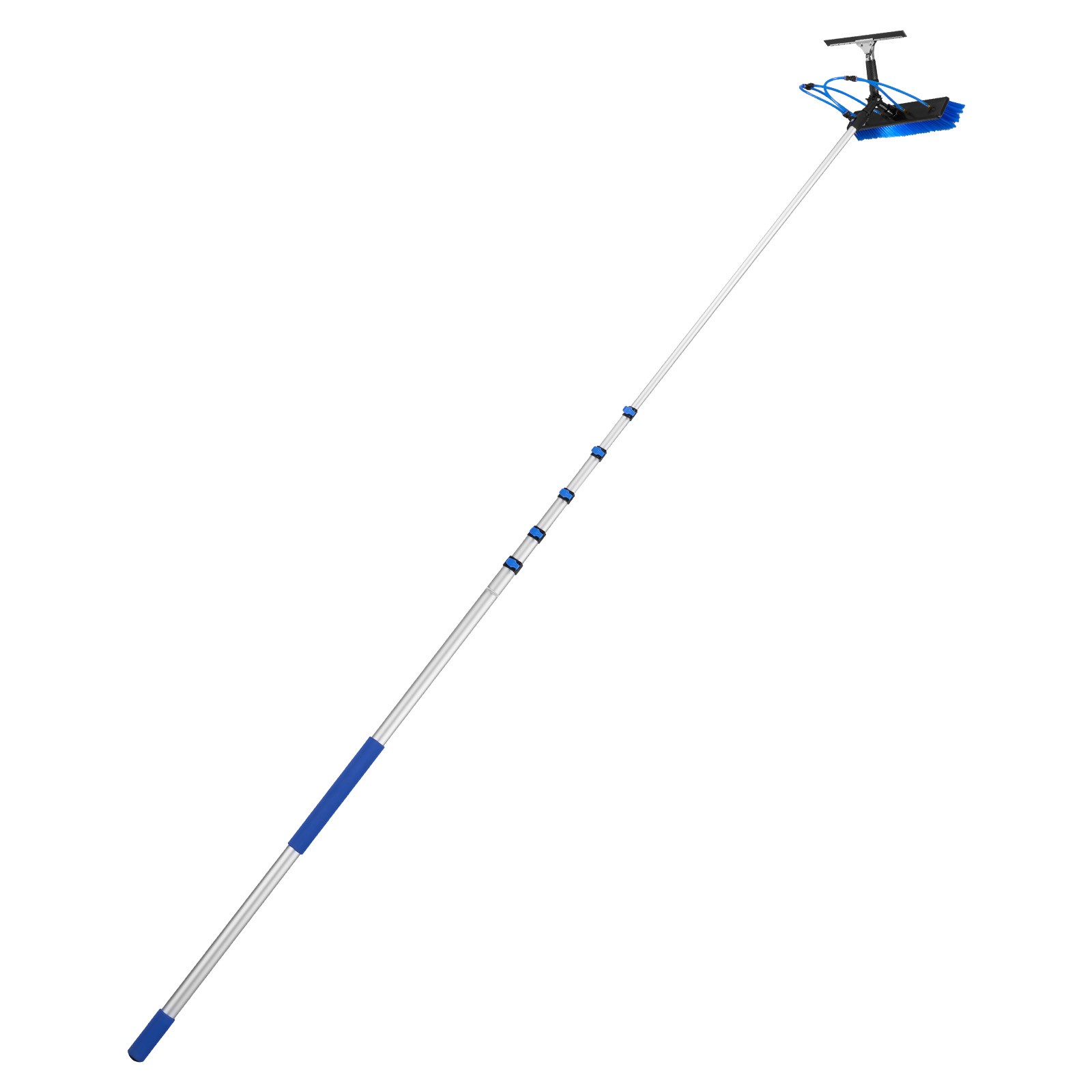 Uimoso Solar Panel Cleaning Kit with 33 ft Water Fed Pole, Brush, and Squeegee