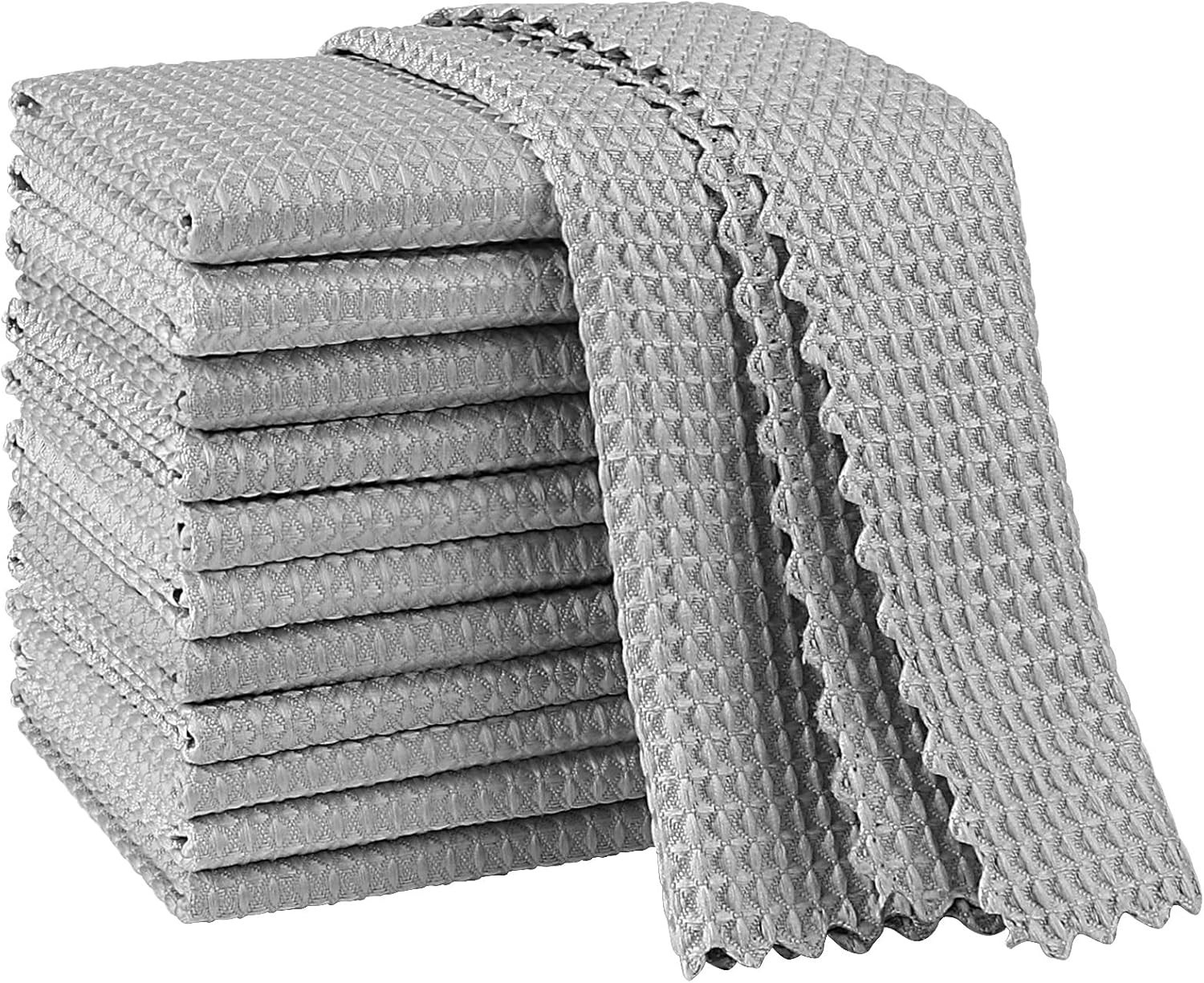 Microfiber Glass Cleaning Cloth 8PK Premium Microfiber Glass & Window Cleaner