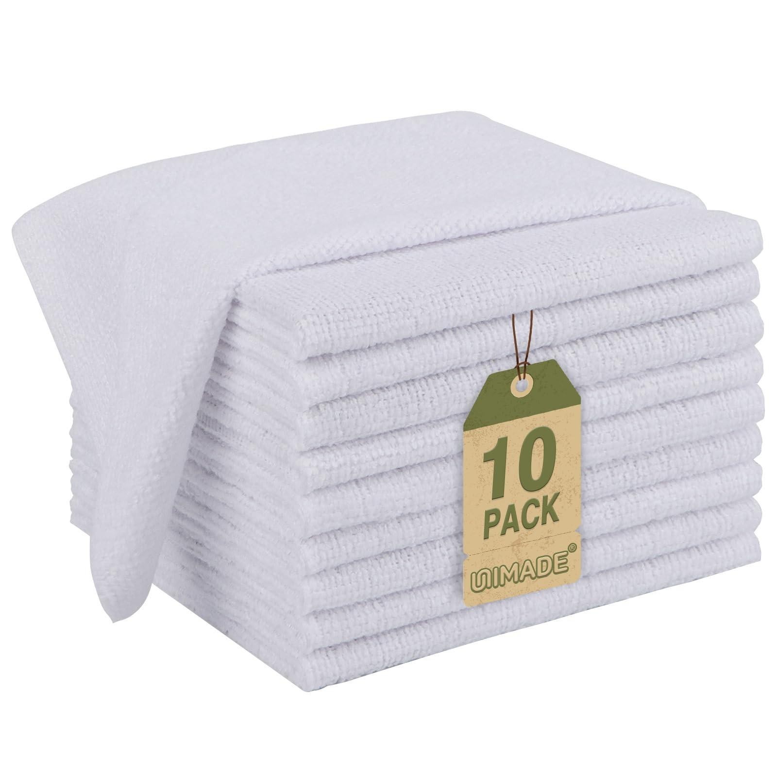 10 Pack Microfiber Cleaning Cloths 11.5×11.5 – Lint Free Towels Car Kitchen Shop
