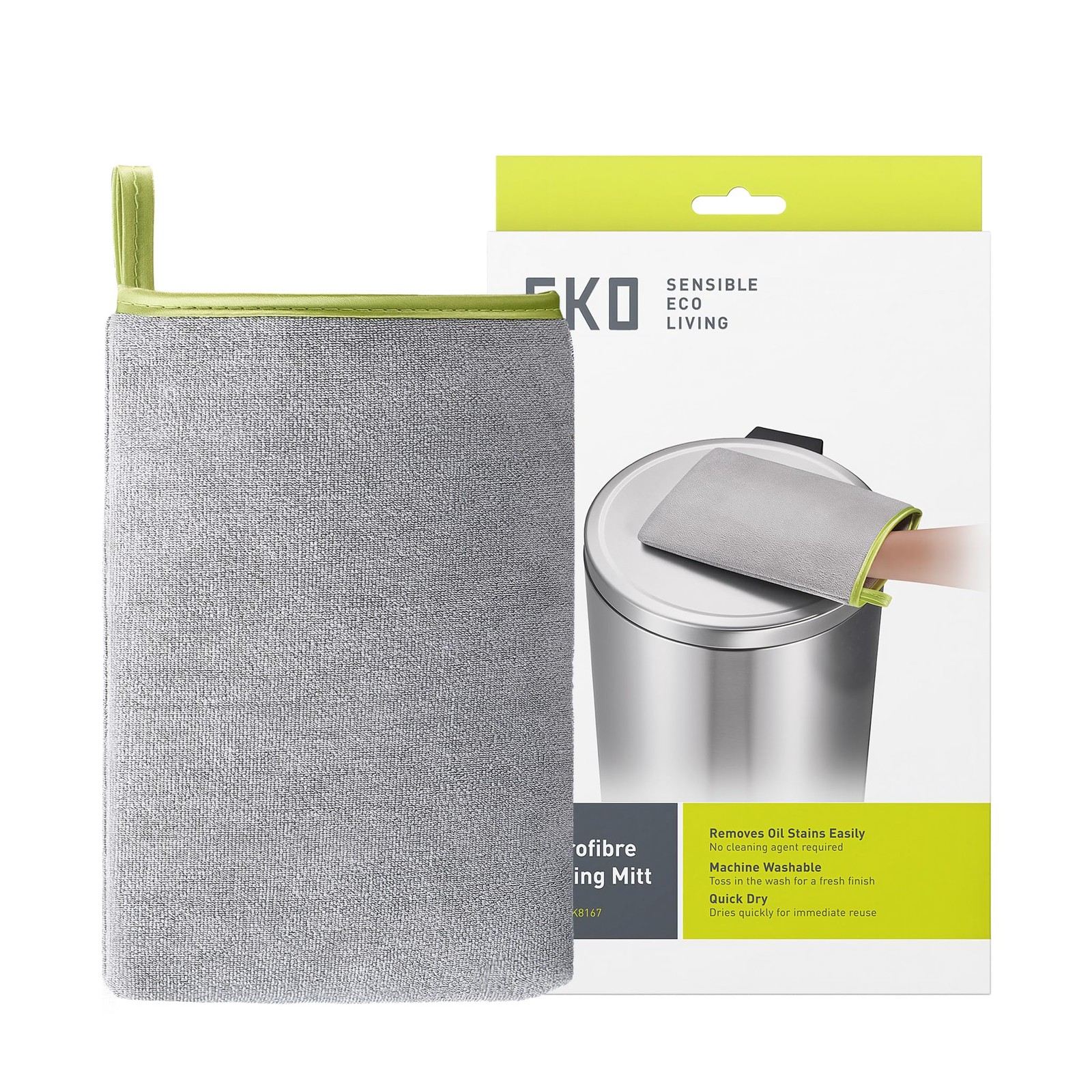Microfiber Cleaning Mitt for Stainless Steel – Lint-Reusable Polishing Cloth …