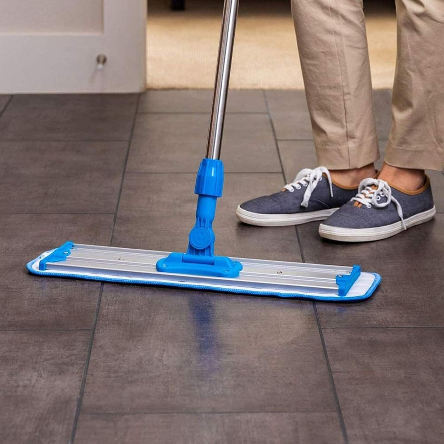 High-Quality Microfiber Mop Pads – 18″x6″ Reusable for Home & Commercial Use