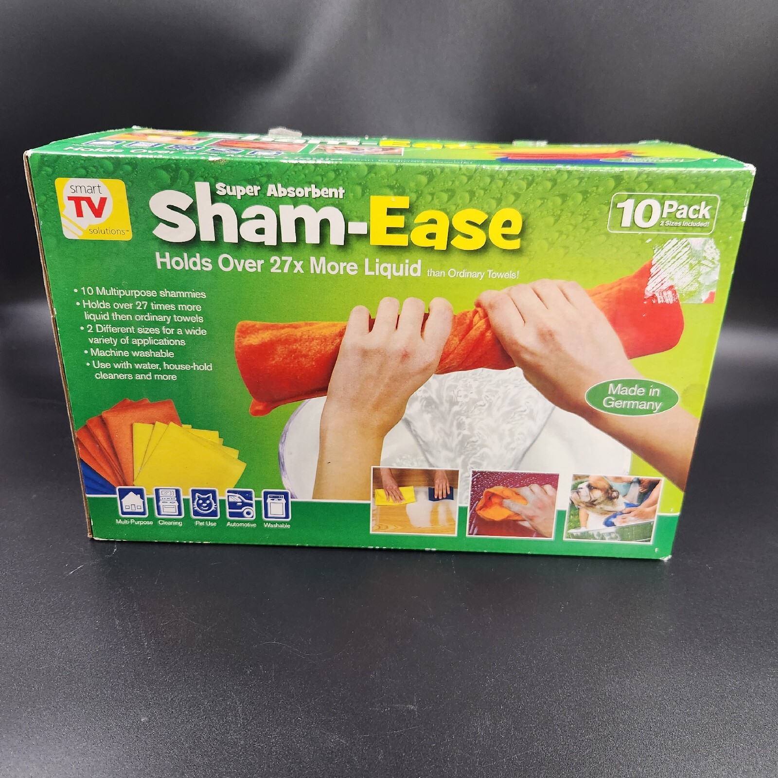 Sham-Ease 10 Pack Shammy Towels Chamois Smart TV Solutions Shammies Germany