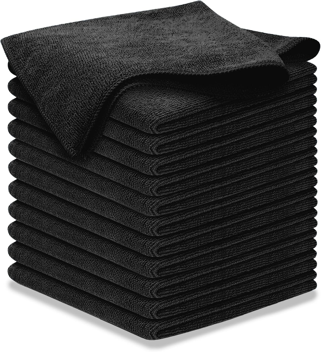 Ultra Absorbent 300GSM Microfiber Towels – 12.5″x12.5″ – 1200 Washes for Cars
