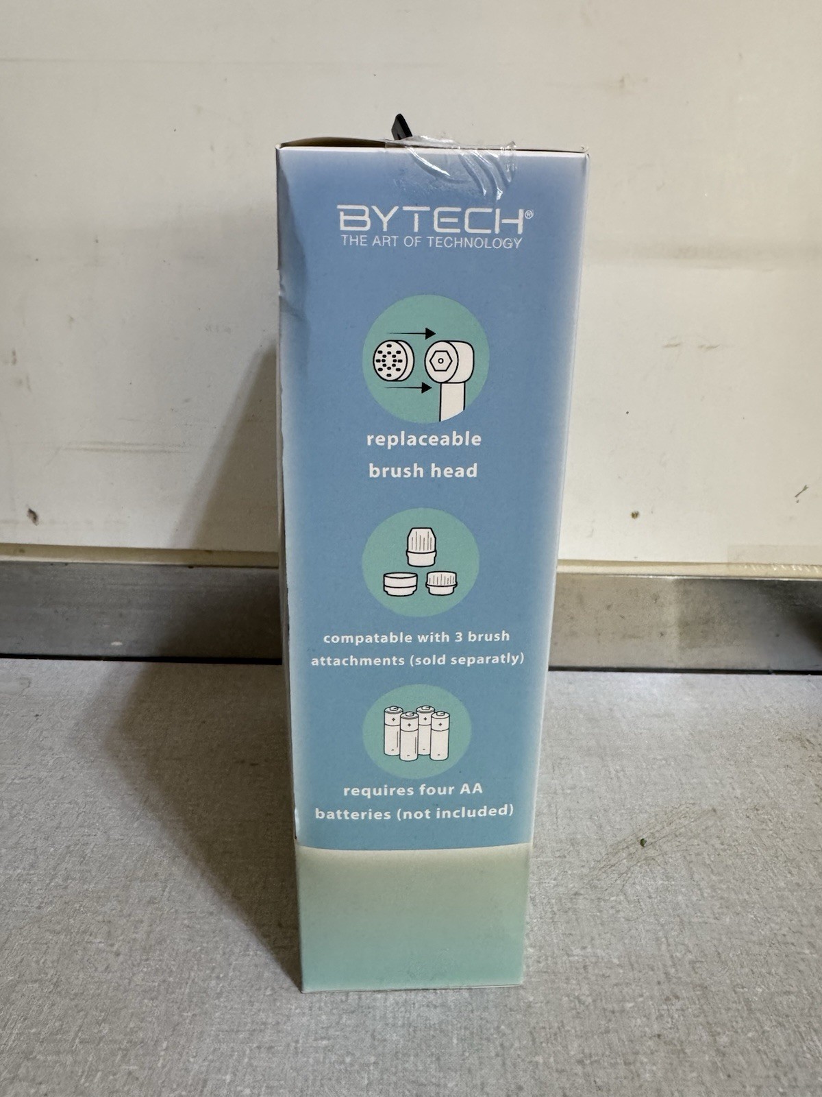 BYTECH Power Scrubber Handheld Cleaning Brush Bathroom Tile Floor New