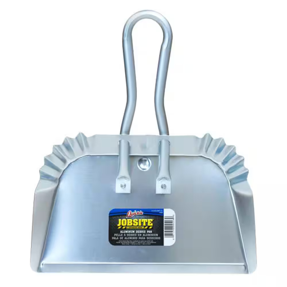 Professional 17 In. Aluminum Dust Pan
