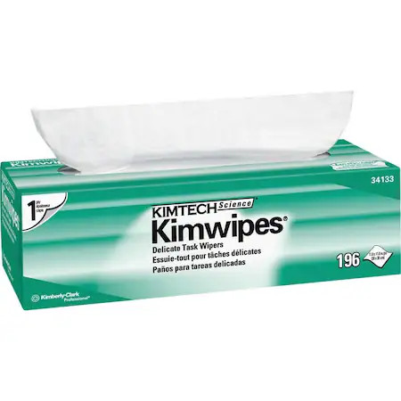 Kimtech 34133 Delicate Task Wipes, Pop-Up Box, White, 198 Sheets/Box, 2, 970