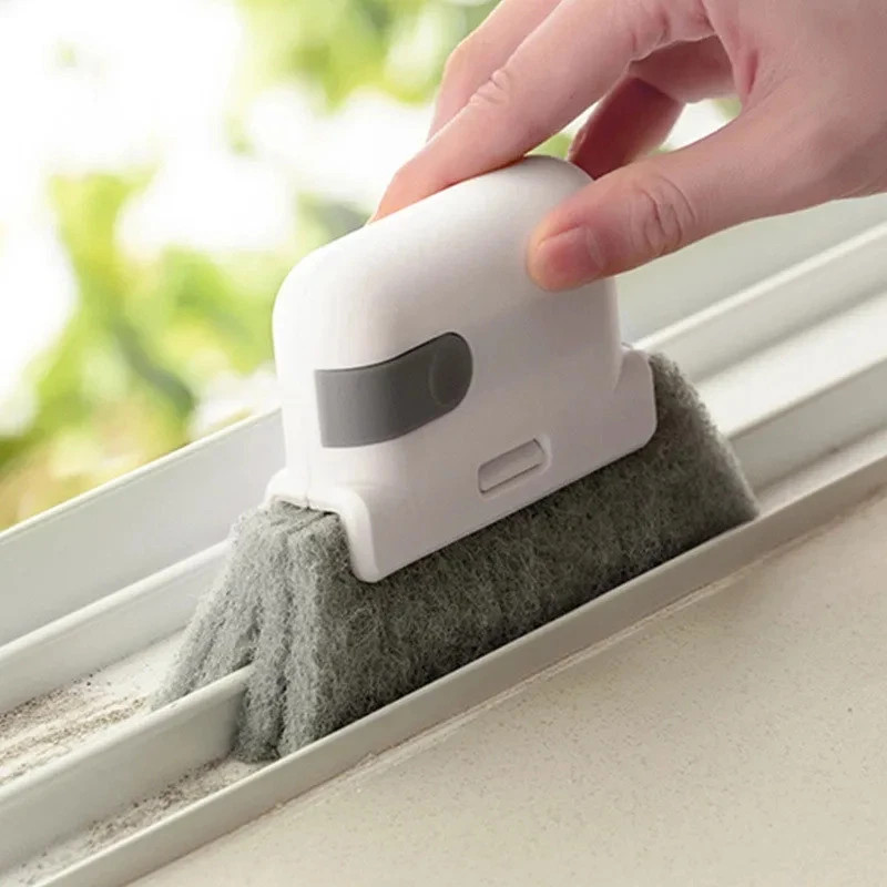Window Groove Cleaning Cloth Brush Slot Hand-held Door Gap Keyboard Kitchen