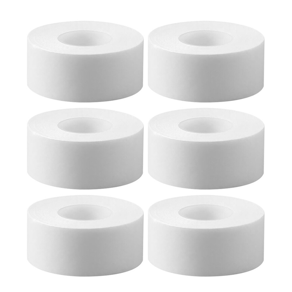 6 Rolls Sweat Tapes Self Adhesive Collar Protector Disposable Shirt Sweat Liner