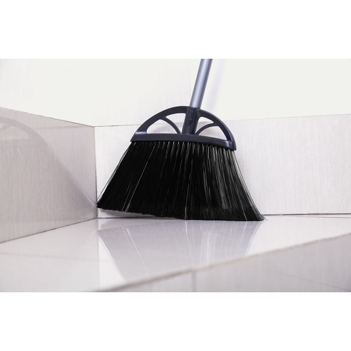 Reynera XL Angle Broom, 13 in, Black, 1 Count