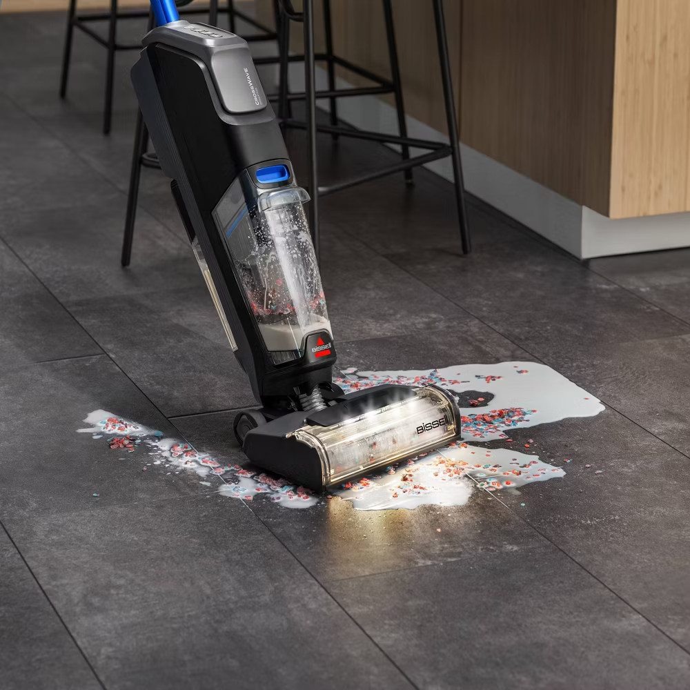 BISSELL CrossWave OmniFind Wet Dry Vacuum 3967: Cordless, Pet Hair Pick Up,