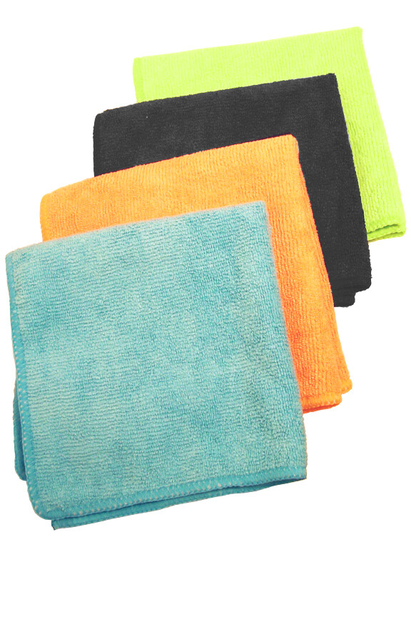 2-PACK – Simply Good Commercial Grade Microfiber Cleaning Cloth 12 x 12 (Purple)