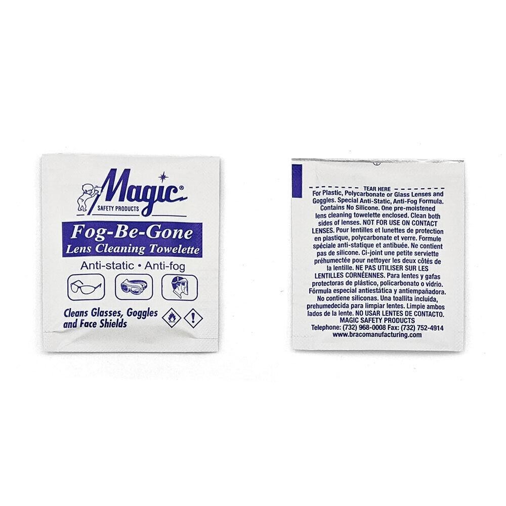 4 Boxes of Lens Cleaning Towelettes ANTI-STATIC Magic Safety Fog-Be-Gone