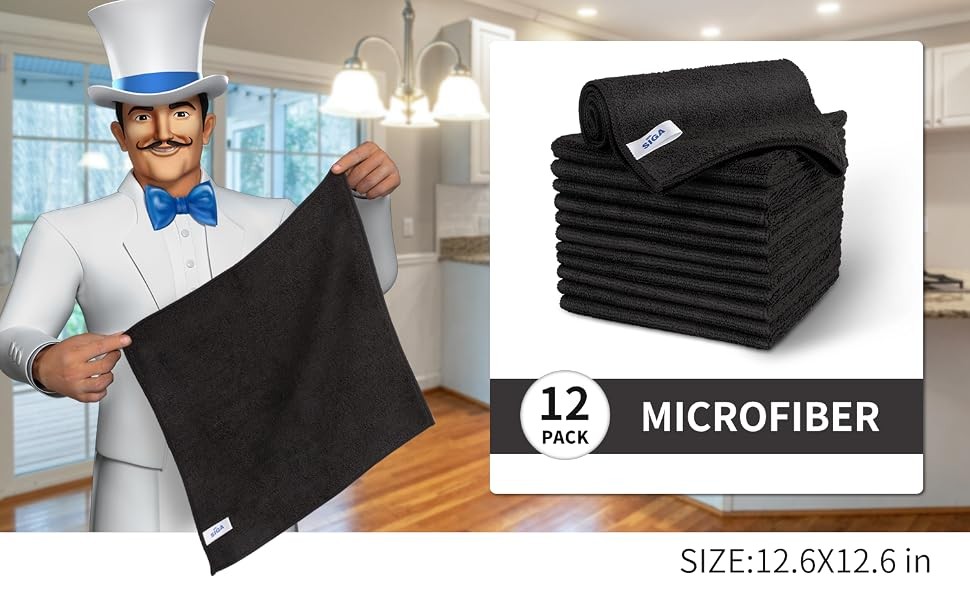 Microfiber Cleaning Cloth,Size
