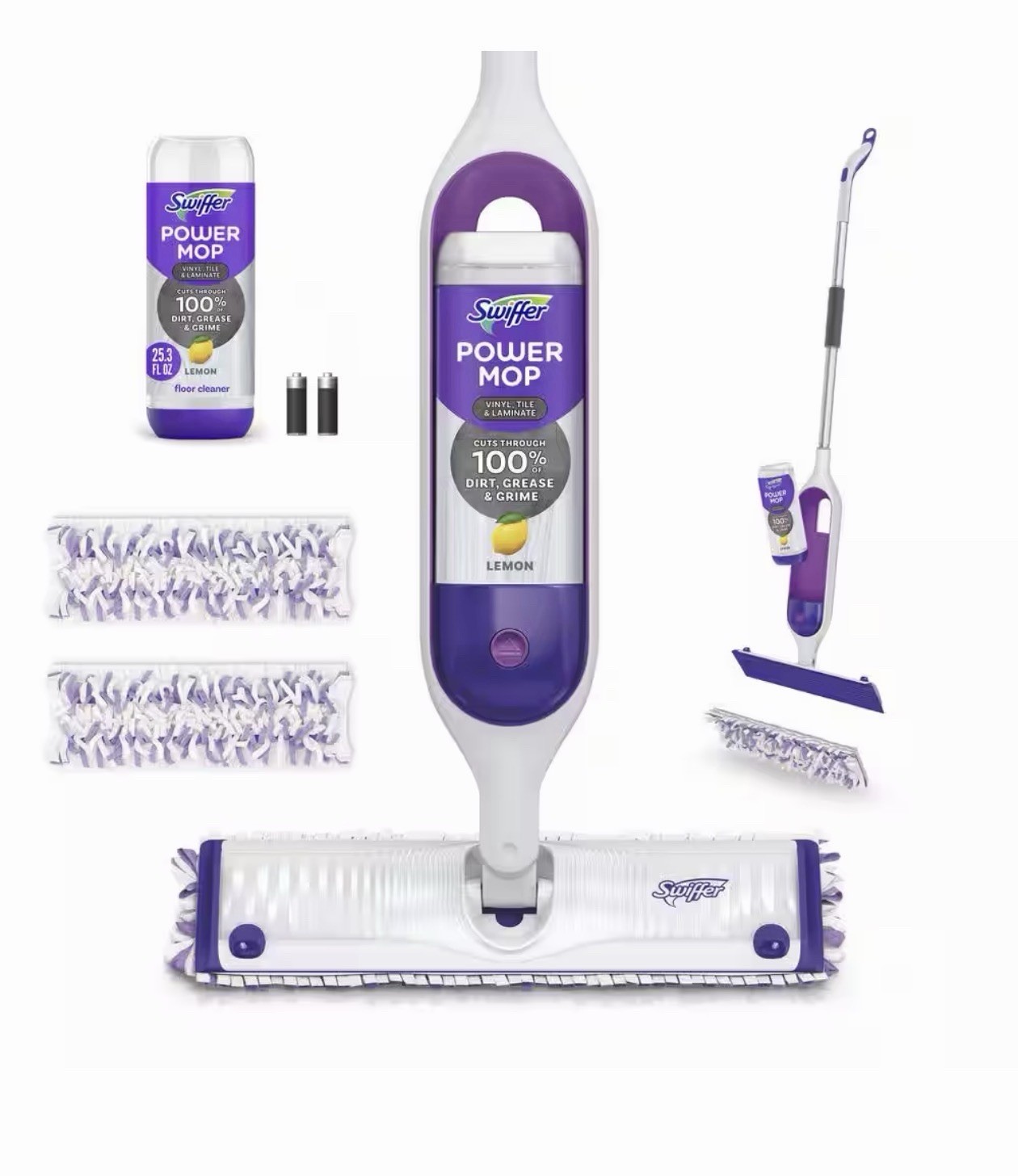Swiffer Power Mop, Floor Cleaner, Tile, Vinyl, Laminate, Wood, Floor Cleaner,New