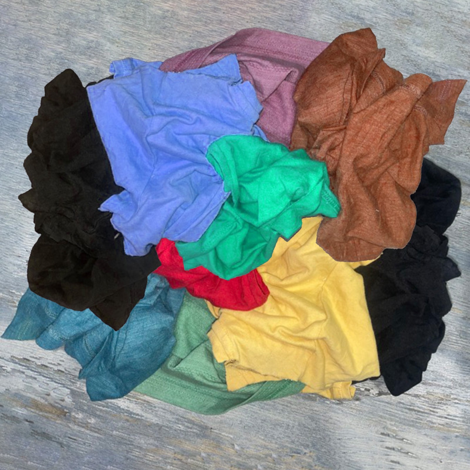 Recycled Color Knit Rags – Shop Bulk Cotton Wipers for Multipurpose Use – Box