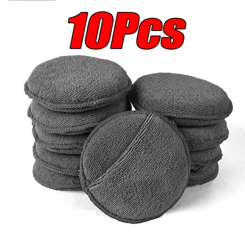 Car Detailing Applicator Pads Car Care Waxing Polishing Microfiber magic Sponges