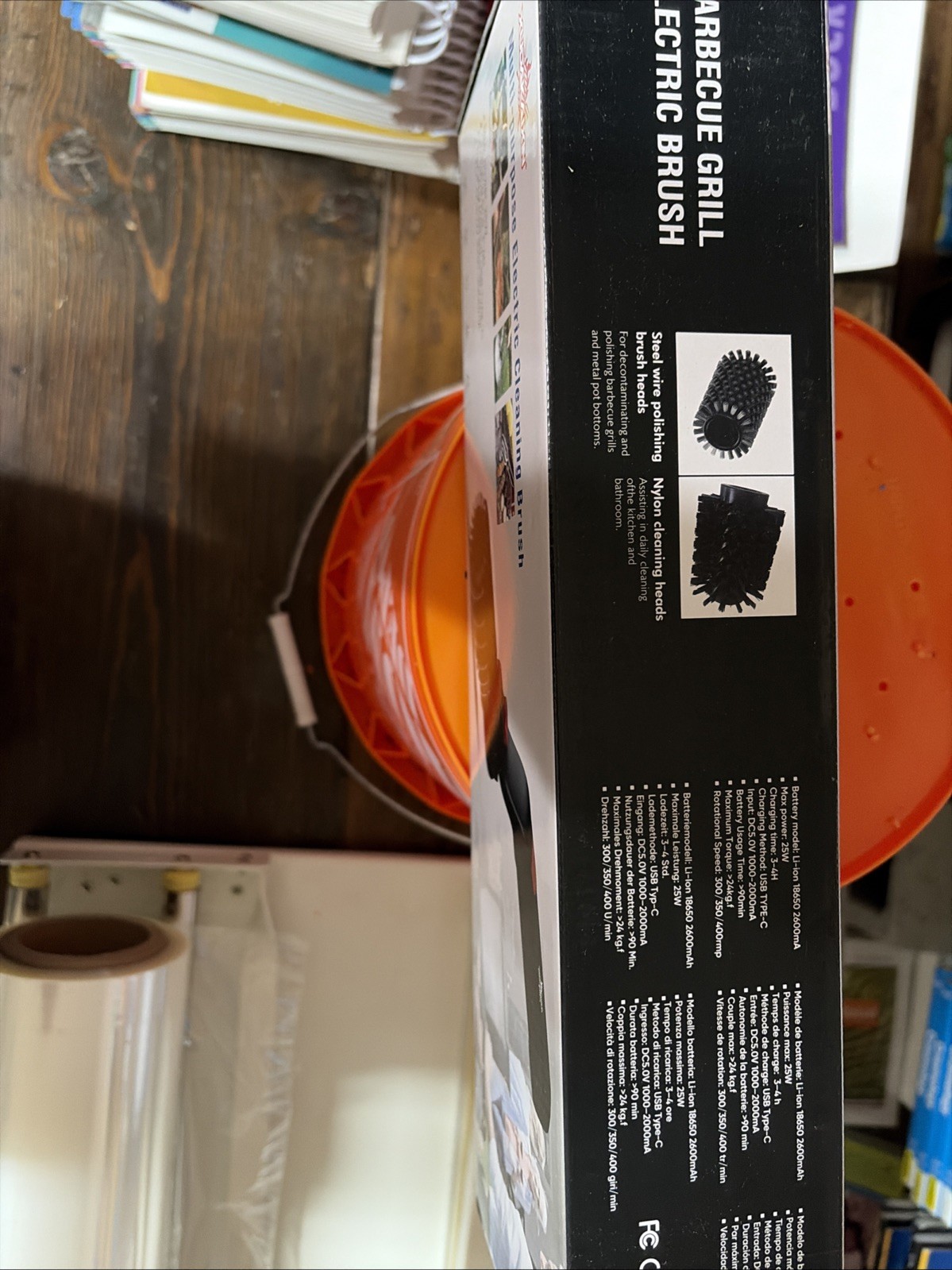 xudakaixn multi purpose electric cleaning brush brand new in unopened box