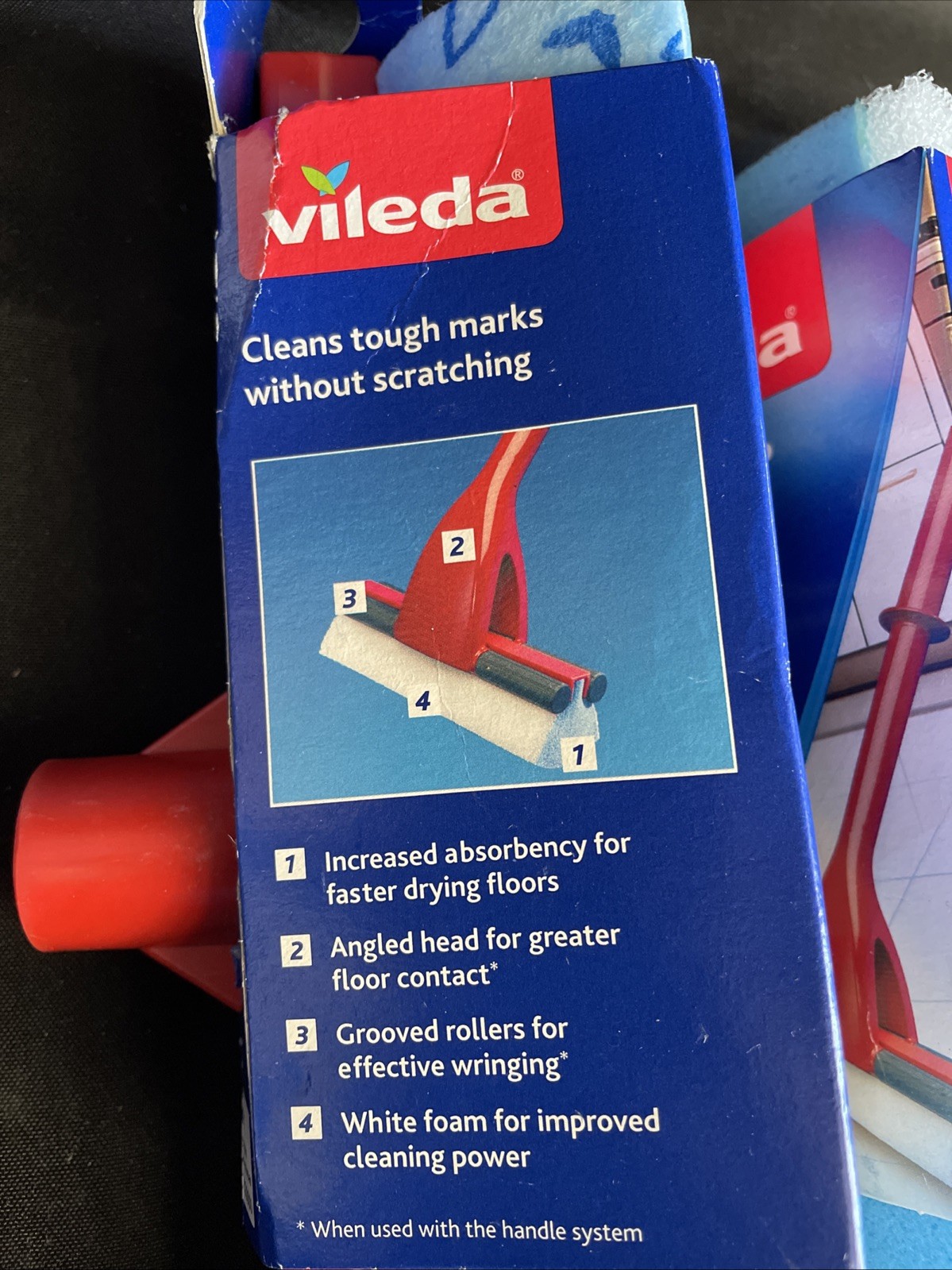 Vileda Magic Mop Refill 2 Pack