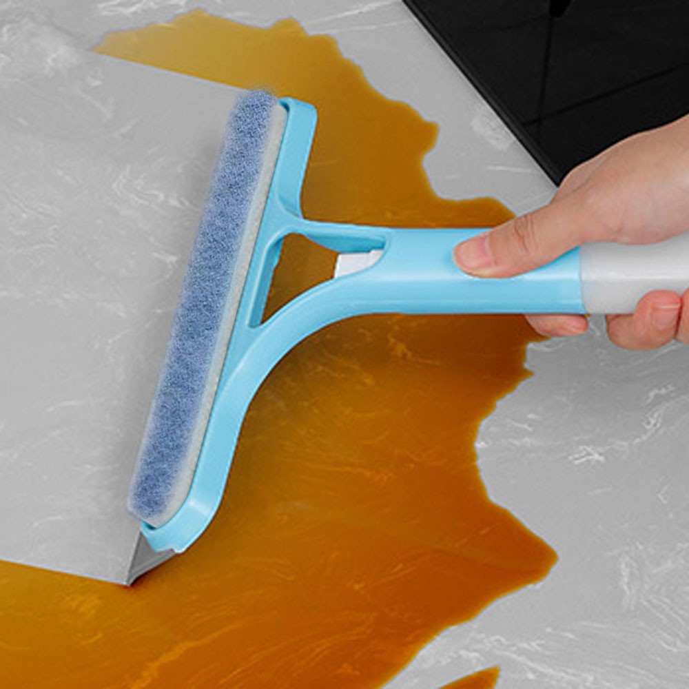 3 in 1 Spray Scraper Wipe Window Squeegee Glass Cleaner Shower Household Tools