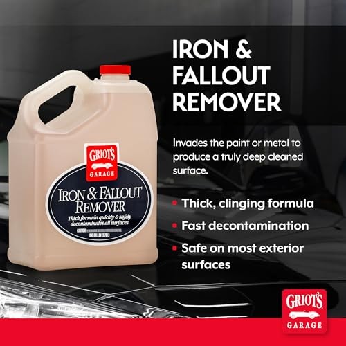 Iron and Fallout Remover for Car Detailing and Cleaning, 128 Fl Oz (Pack of 1)