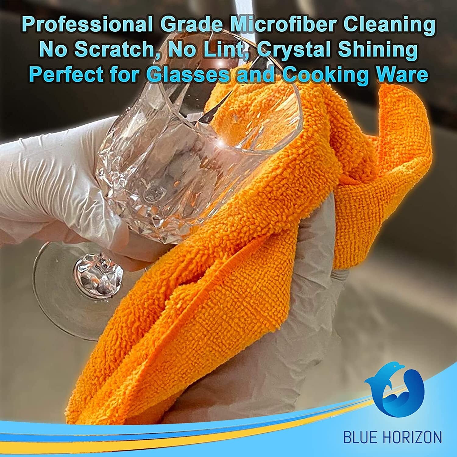 Microfiber Cleaning Cloth Set Of 24 Towel Rag Car Polishing Detailing No-Scratch