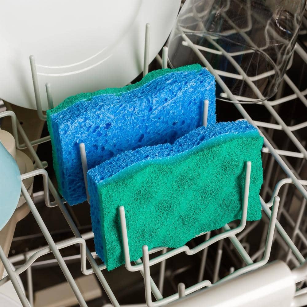 Scrunge Multi-Use Sponges 8 Count No Scratch Durable Design