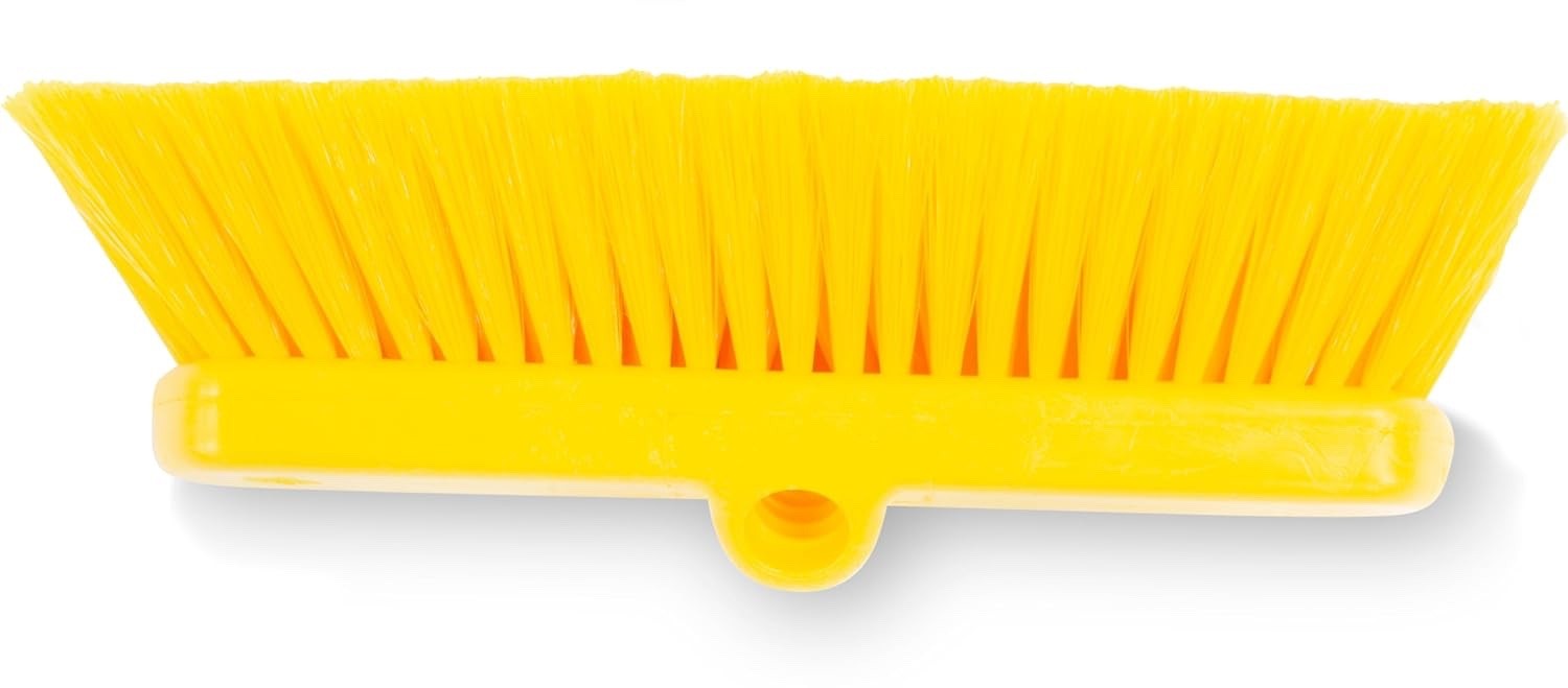SPARTA Flo-Thru Plastic Scrub Brush, w/Soft Nylex Bristles 10.5″L x 4.5″W x 4″H