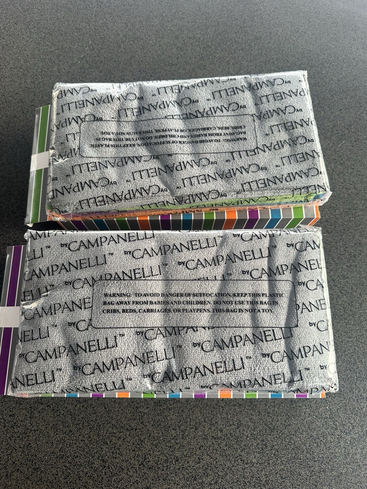 Campanelli Microfiber Towels – 20 Microfiber Towels 12″x12″ (2 – 10 Packs) NEW