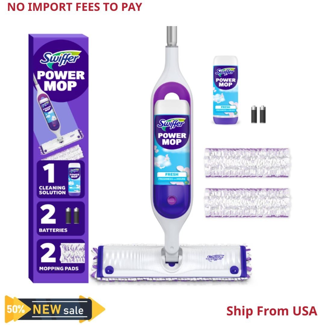 Swiffer Power Mop, Floor Cleaner, Tile, Vinyl, Laminate, Wood, Floor Cleaner,New