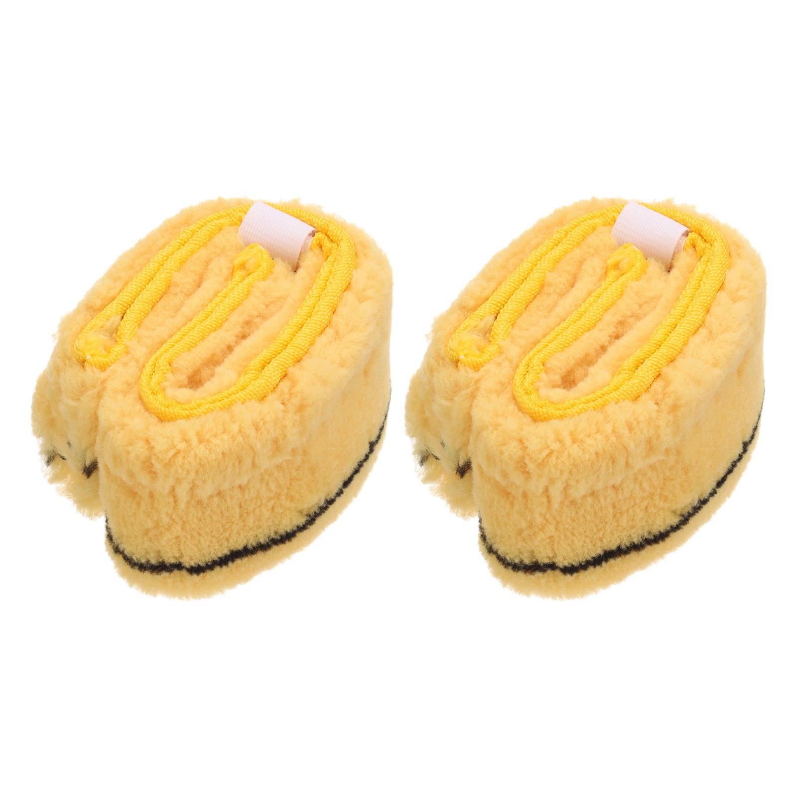 2 pcs replacement head for microfiber window cleaner 25 cm yellow