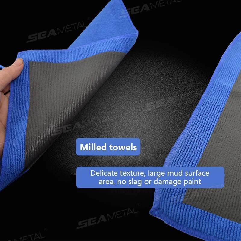 30x30cm Car Clay Bar Towel Magic Clay Cloth Car Wash Paint Decontamination