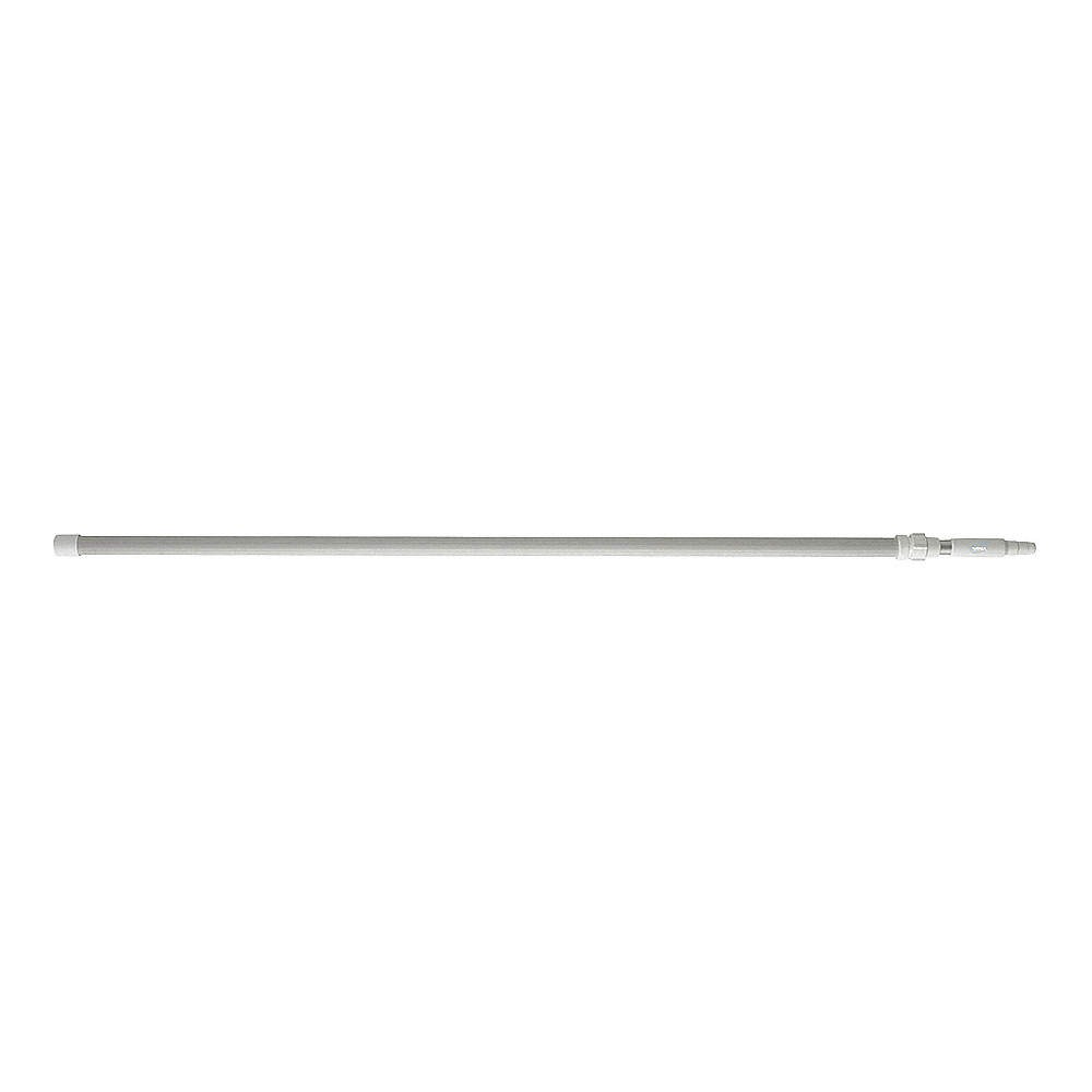 VIKAN 29755 Telescopic Handle,109 in L,White 8TP83