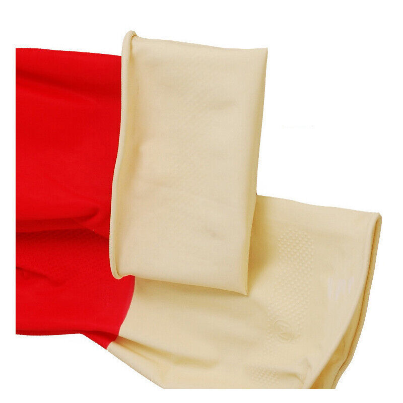 6Pairs Reusable Dishwashing Gloves Household Cleaning Gloves Waterproof Non-Slip