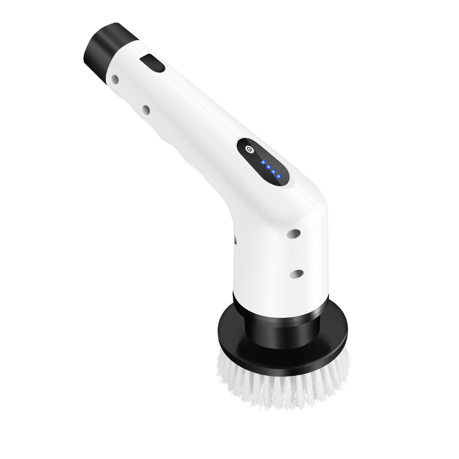 3IN1 Heads Electric Spin Scrubber Cordless Bathtub Power Scrubber Cleaning Brush