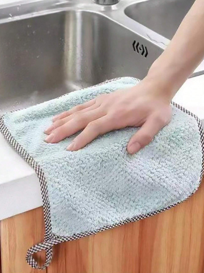 8 pcs Multi-Purpose Cleaning Cloths Strong Absorption for Home & Car